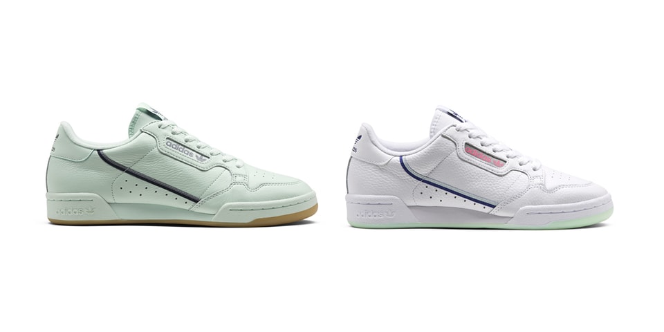 adidas gazelle silver green womens adidas Originals Continental 80 Shoes Black/Real Lilac/Easy Orange main image 1