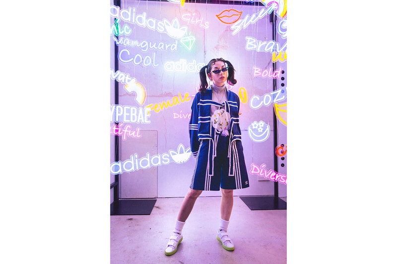 adidas originals sleek hypersleek shanghai popup recap china komi wednesday campanella fish zhang stars xu