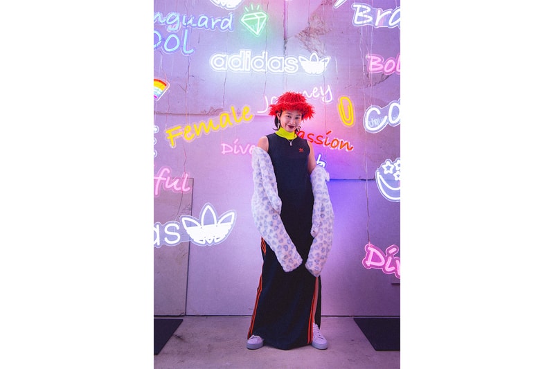 adidas originals sleek hypersleek shanghai popup recap china komi wednesday campanella fish zhang stars xu
