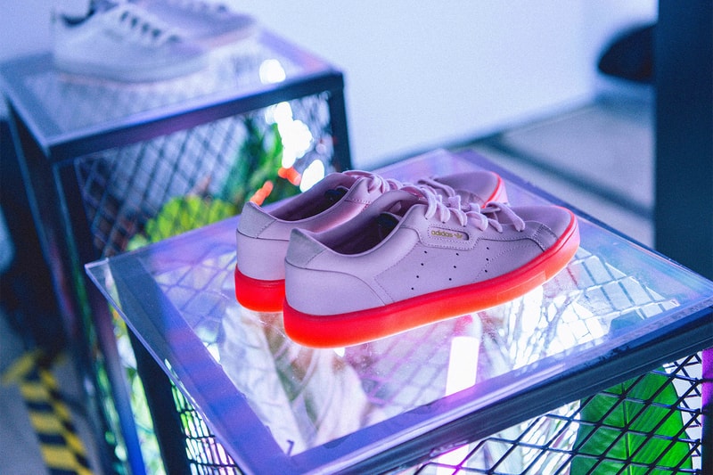 adidas originals sleek hypersleek shanghai popup recap china komi wednesday campanella fish zhang stars xu