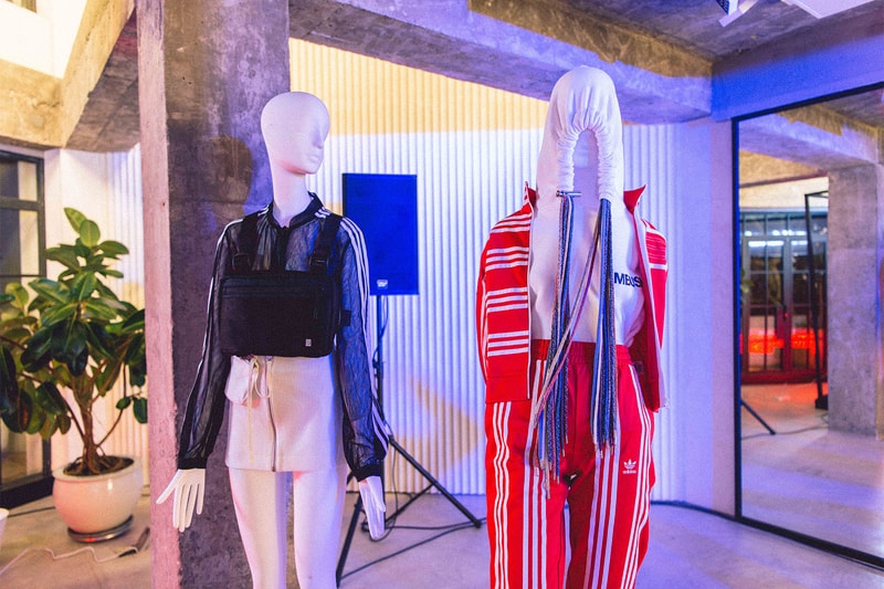 adidas originals sleek hypersleek shanghai popup recap china komi wednesday campanella fish zhang stars xu