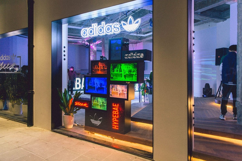 adidas originals sleek hypersleek shanghai popup recap china komi wednesday campanella fish zhang stars xu