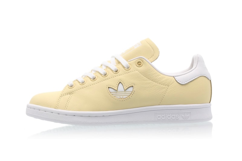 adidas originals stan smith trefoil pack pastel minimalist clear orange easy yellow black white