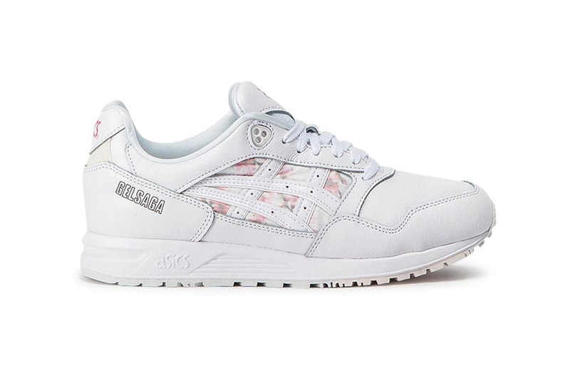 ASICS Gel Saga White Floral