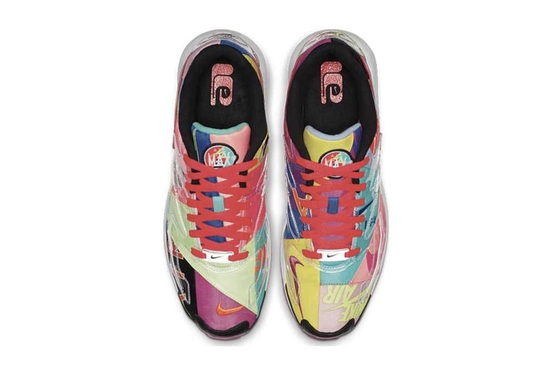 Atmos x Nike Air Max 2 Light Patchwork Release Colorful Sneaker Collaboration Shoe Trainer