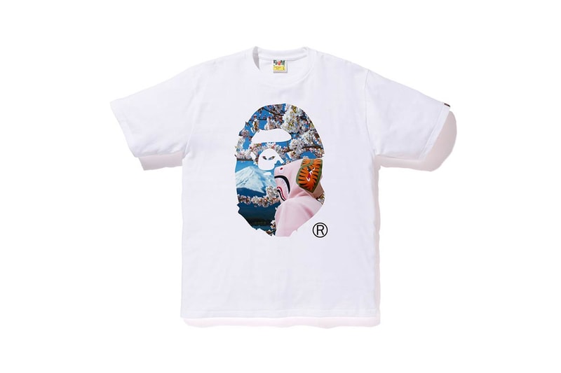 BAPE Sakura Cherry Blossom T Shirt Shorts Hats
