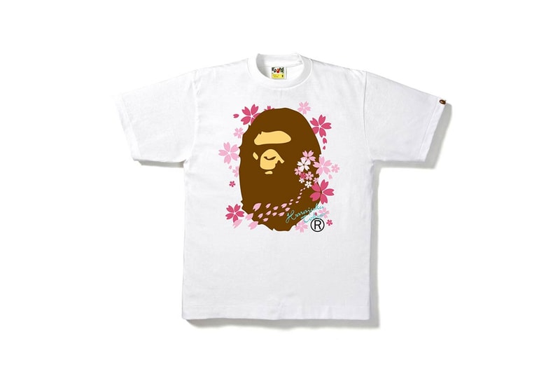 BAPE Sakura Cherry Blossom T Shirt Shorts Hats