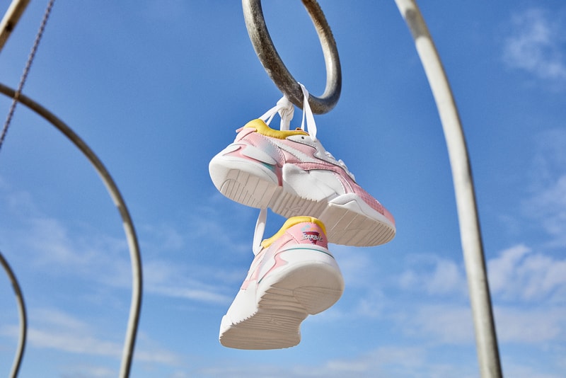 Barbie x PUMA NOVA Pack Sneakers White Yellow Pink