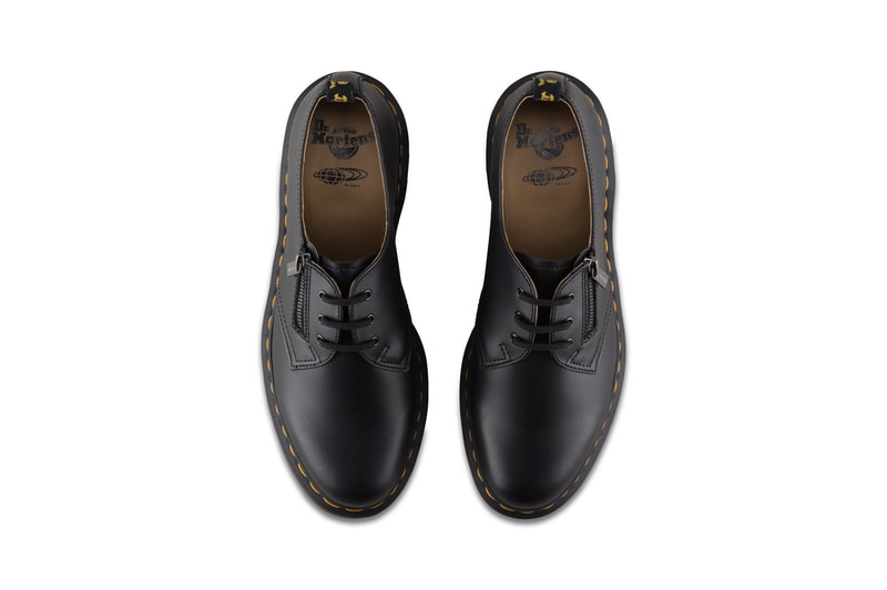 BEAMS Dr Martens 1461 Shoe White Black Leather