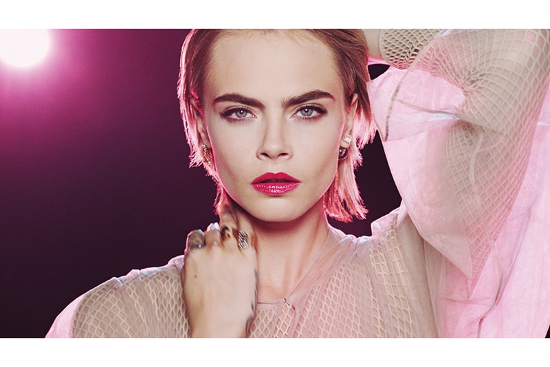 dior addict makeup lipstick nail polish peter philips cara Delevingne bts behind the scenes