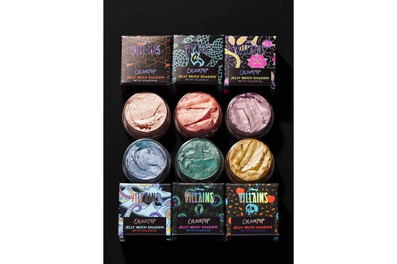 ColourPop Disney Villains Eyeshadow Lipstick Highlighters 