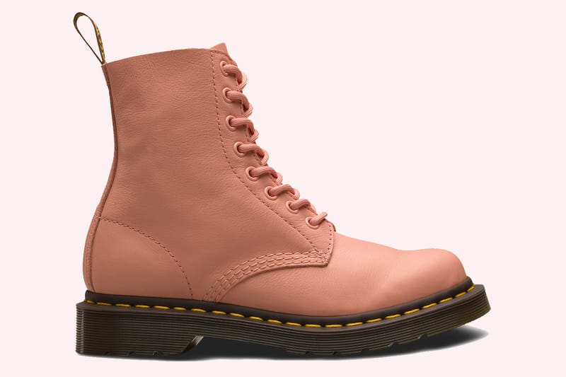 Dr. Martens' Classic Pascal Boots Arrive in On-Trend "Living Coral"