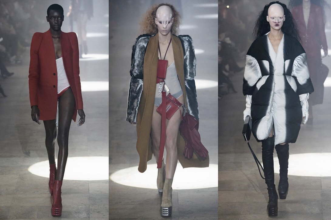 Fashion Month Fall/Winter 2019 Best Shows Rick Owens Balenciaga Jacquemus Jil Sander Bottega Veneta No Sesso 