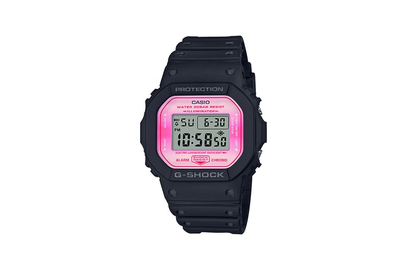 G-Shock Japan Sakura Storm Cherry Blossom Watch Black