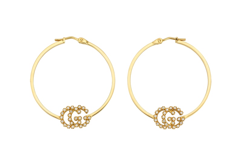 Gucci Crystal G Logo Gold Silver Hoop Earrings Rings Watches Baselworld