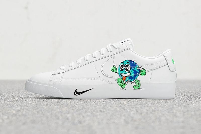Nike Earth Day 2019 Air Force 1 Cortez Blazer Low Flyleather