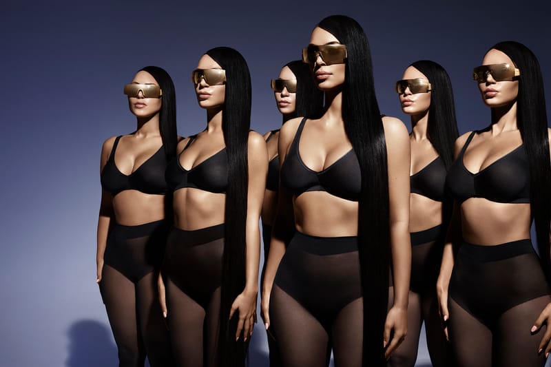 Kim Kardashian Recruits Her Clones in Her Latest Eyewear Campaign