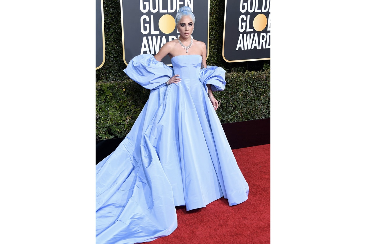 Lady Gaga's Best Fashion Looks and Outfits Grammys Oscars Meat Dress Space Egg Hair Bow