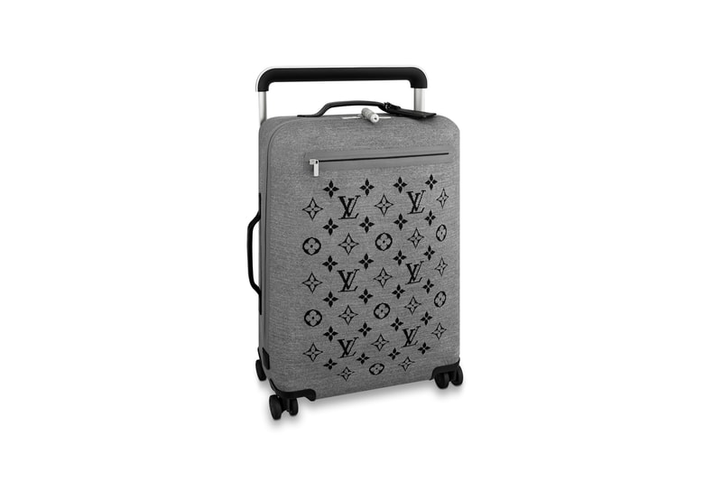 Louis Vuitton Horizon Soft Luggage Logo Collection Grey