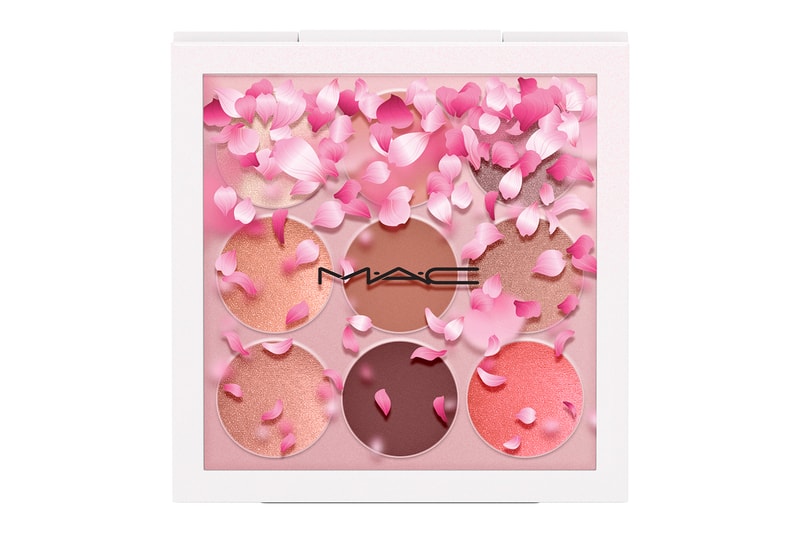 MAC Boom Boom Bloom Sakura Cherry Blossom Makeup Collection Lipstick Lipglass Highlighter Eyeshadow Palette 