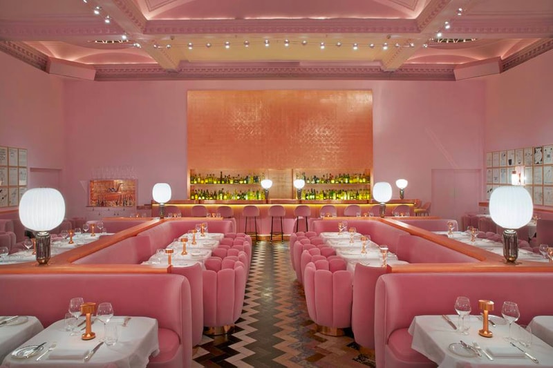 Sketch London The Gallery Afternoon Tea Pink Interior Design Instagrammable Instagram Friendly Restaurant Cafe United Kingdom UK Desserts Lunch Dinner