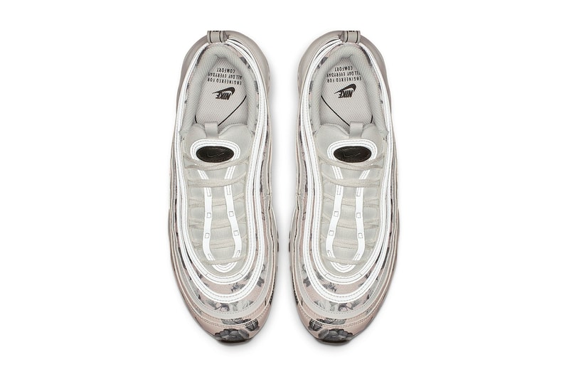 Nike Air Max 97 Pastel Pink Floral Sneakers Trainers 