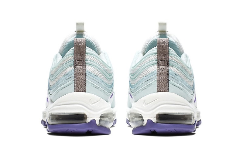 Nike Air Max 97 "Teal Tint" Purple Ice Blue White Tint Sole Sneaker Release 
