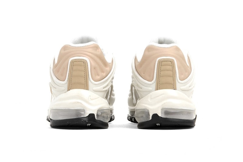 Nike Air Max Deluxe SE in "Sail/Desert Ore" Sneaker Shoe Trainer White Spring Outfit Swoosh Texture Upper 