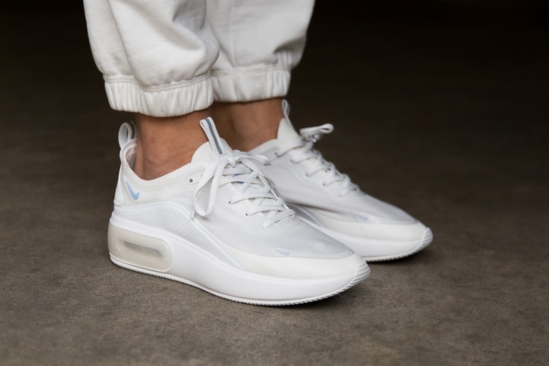 Nike Air Max Dia "Triple White" Release Date Simple Sneaker Shoe Minimal Colorway Womens