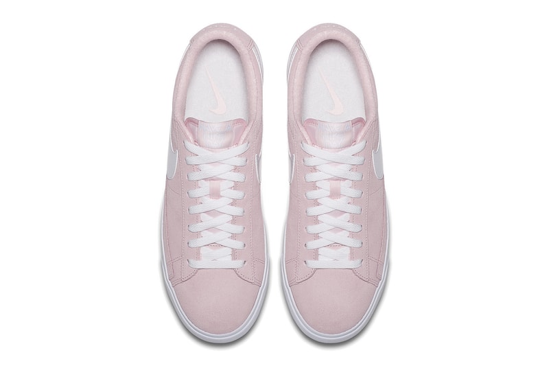 Nike Blazer Low Pastel Pink and Green Sneaker Release Drop Spring Footwear Shoe Trainer