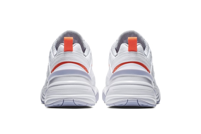 Nike M2K Tekno "Crimson White" & "Citrus Teal" Sneaker Shoe Spring Trainer Footwear Neon Detail Fashion 