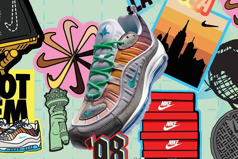 Nike On Air Air Max 98 97 1 Shanghai Seoul Paris New York Tokyo 