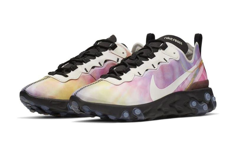 Nike's React Element 55 Is Dropping Soon in a Tie-Dye Colorway