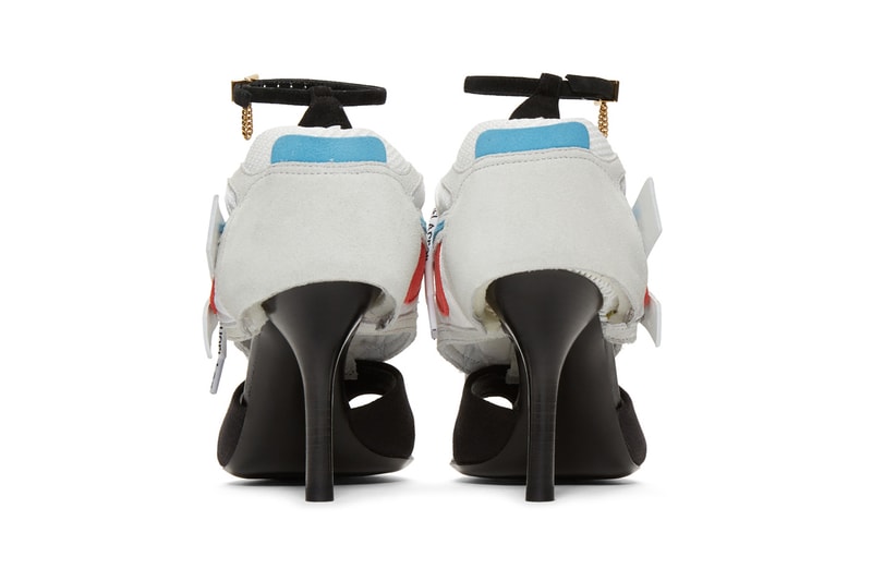 Off-White Spring Summer 2019 Runner Heel Sandals Black
