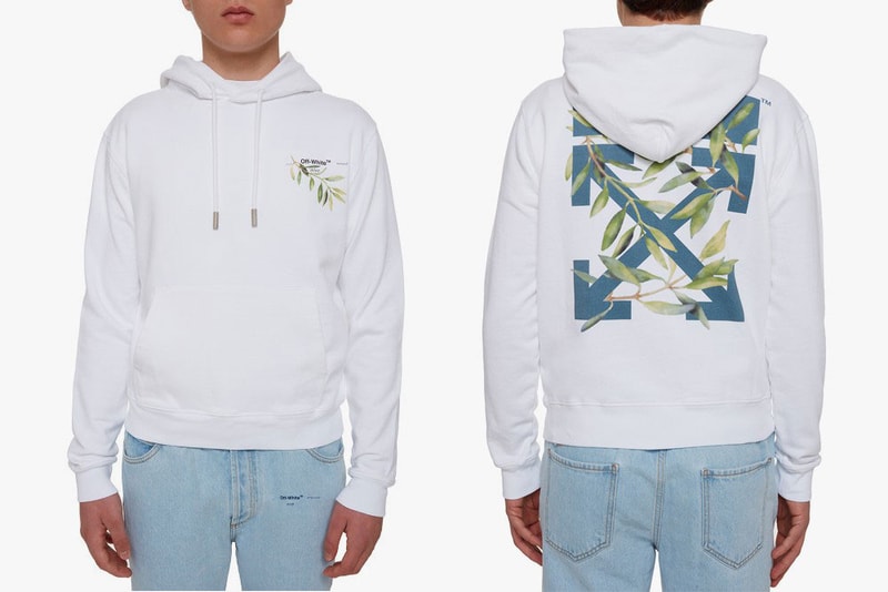 Off White Gente Roma Leaves Arrow Hoodie