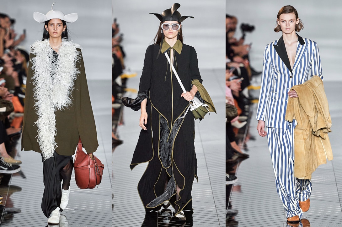 Paris Occhiali Da Sole Saint Laurent Classic Sl 309 003 Best Shows PFW FW19 Rick Owens Saint Laurent Кожаные куртки Maison Margiela Saint Laurent Loewe MArine Serre Jonathan Anderson Anthony Vaccarello 