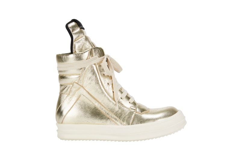 Rick Owens x Pat McGrath Labs Sneaker Gold