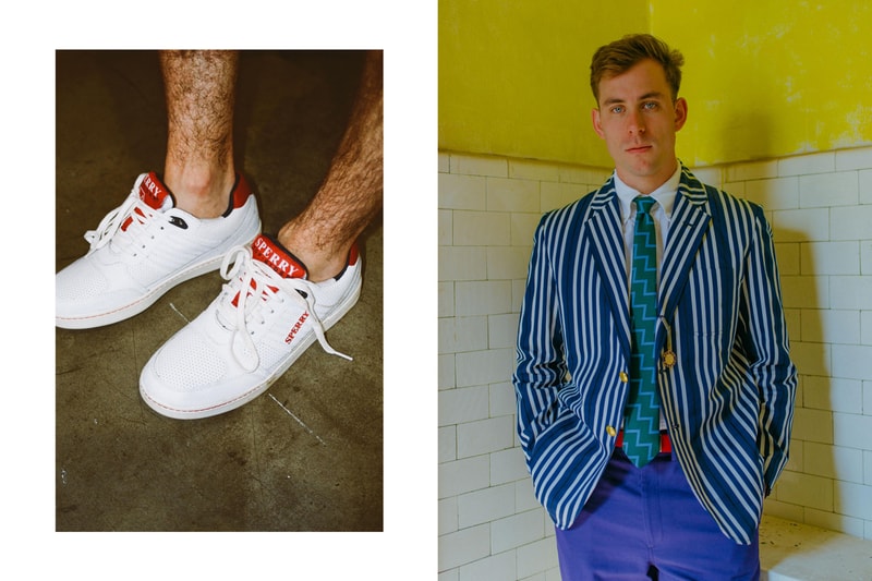 Rowing Blazers The Joy of Not Fitting ss19 spring summer lookbook collabs beams sperry willy spiller