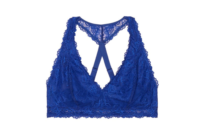 Savage X Fenty Lace Bralette Blue