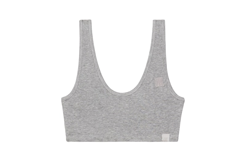 Savage X Fenty Logo Top Grey