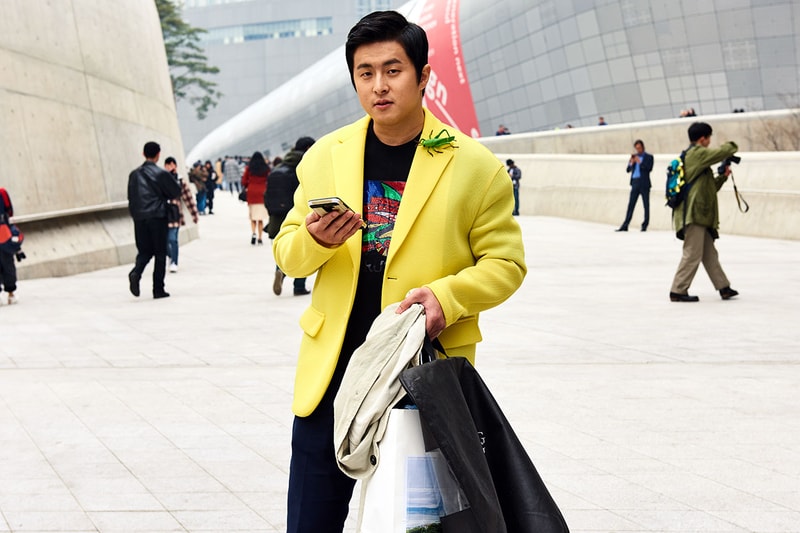 Seoul Fashion Week Fall/Winter 2019 Street Style Balenciaga Gucci Louis Vuitton Nike A Cold Wall Moschino 
