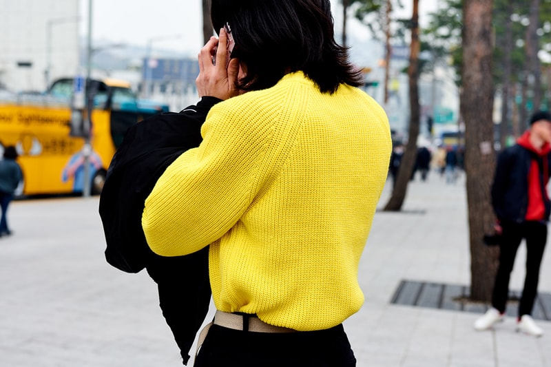 Seoul Fashion Week Fall/Winter 2019 Street Style Balenciaga Gucci Louis Vuitton Nike A Cold Wall Moschino 