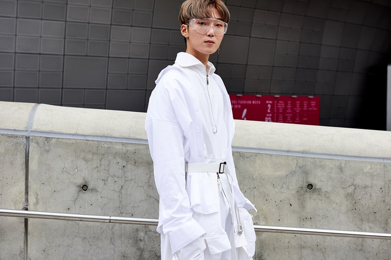 Seoul Fashion Week Fall/Winter 2019 Street Style Balenciaga Gucci Louis Vuitton Nike A Cold Wall Moschino 