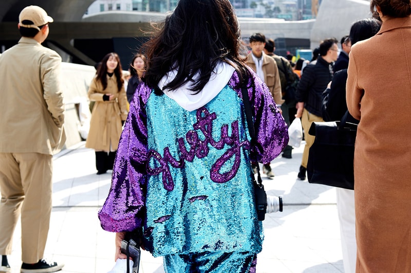 Seoul Fashion Week Fall/Winter 2019 Street Style Balenciaga Gucci Louis Vuitton Nike A Cold Wall Moschino 