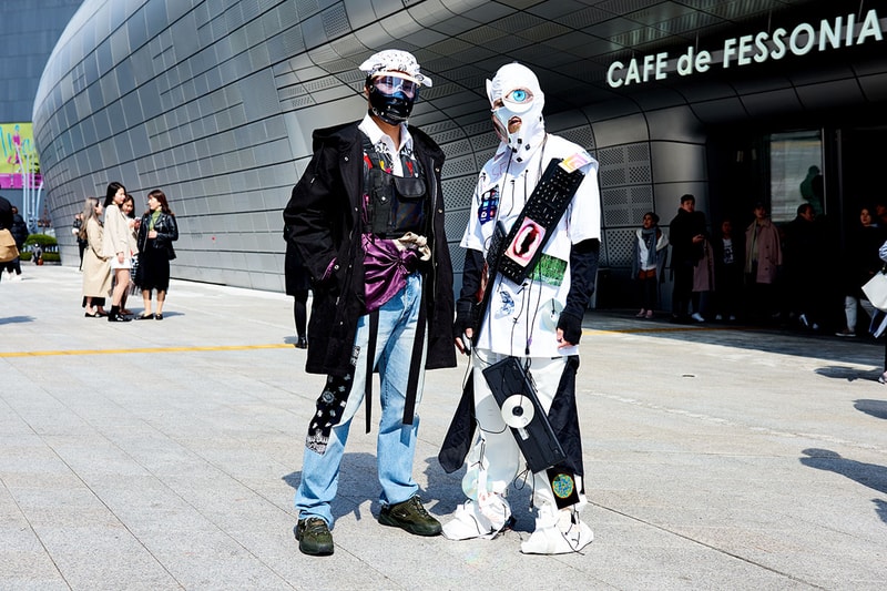 Seoul Fashion Week Fall/Winter 2019 Street Style Balenciaga Gucci Louis Vuitton Nike A Cold Wall Moschino 