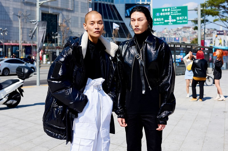 Seoul Fashion Week Fall/Winter 2019 Street Style Balenciaga Gucci Louis Vuitton Nike A Cold Wall Moschino 