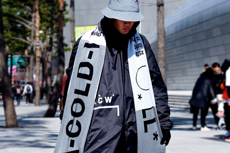 Seoul Fashion Week Fall/Winter 2019 Street Style Balenciaga Gucci Louis Vuitton Nike A Cold Wall Moschino 