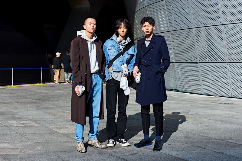 Seoul Fashion Week Fall/Winter 2019 Street Style Balenciaga Gucci Louis Vuitton Nike A Cold Wall Moschino 