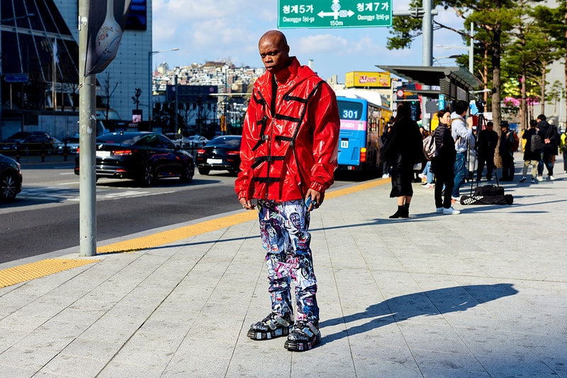 Seoul Fashion Week Fall/Winter 2019 Street Style Balenciaga Gucci Louis Vuitton Nike A Cold Wall Moschino 