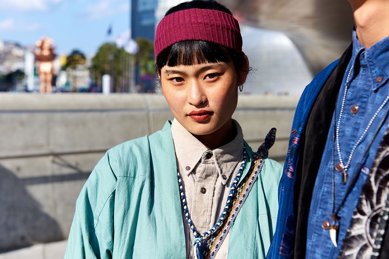Seoul Fashion Week Fall/Winter 2019 Street Style Balenciaga Gucci Louis Vuitton Nike A Cold Wall Moschino 